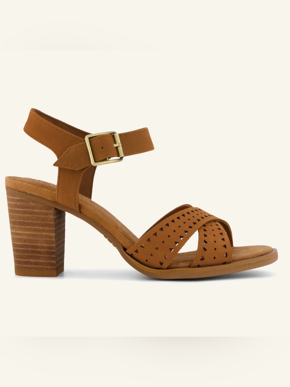Toms Majorca Strappy Heeled Sandal Size 9 New - Picture 2 of 11